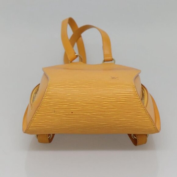 LOUIS VUITTON Epi Mabillon Backpack Yellow M52239 LV Auth ep10799 - Picture 6 of 16